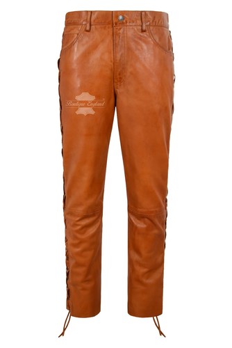 Herren biker lederhose - herren,