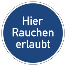 Aufkleber Gebotszeichen