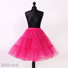 Petticoat Tüllrock Reifrock Tutu Damen Ballettrock Unterrock Gr.32 bis 58 20LF