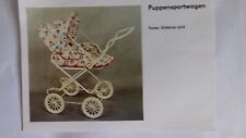 Zekiwa Zeitz-4 Stck.colorierte Bilder von Puppenwagen,Pflegeanleitung