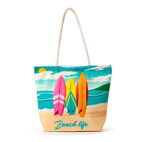 Beach life surf strandtasche - beach,