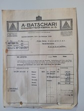 Rechnung A. Batschari