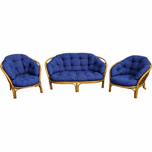 Rattan polyrattan kissen set - polyrattan,
