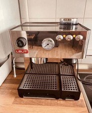 Lelit Anita PL042 EM Espressomaschine Siebträger, Silber + Zubehör
