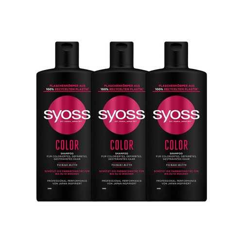 Syoss color shampoo für - color,