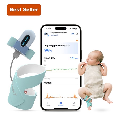 Babytone sock pulsoximeter - babytone,