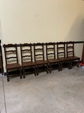 6 hohe  Stühle,  Klosterstühle,  Bauernstühle - Lieferung möglich!