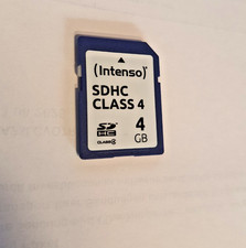 intenso 4G Class 4 SDHC Flash Speicher SD Karte für Digitalkameras