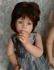 Künstlerpuppe " Bianka" Monika Levenig.,mit Ellbogen 