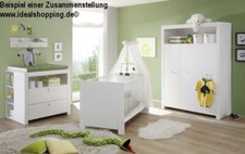 Babyzimmer Olivia komplett 3-teilig in weiß