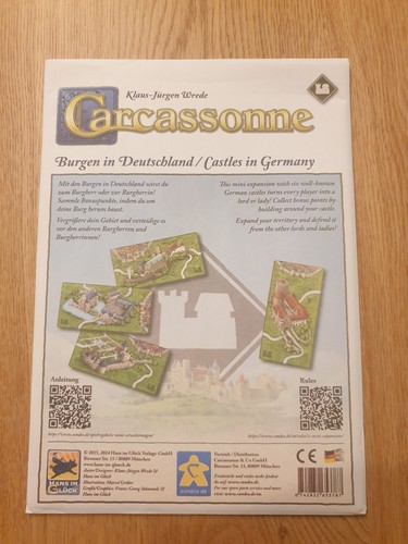 Carcassonne erweiterung burgen - carcassonne,