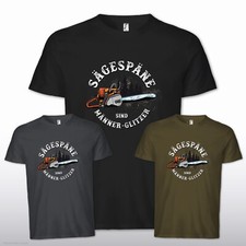 Fun T-Shirt Holz Sägespäne