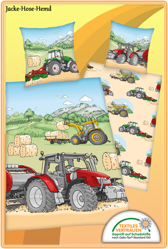 Traktor bettwäsche young - bettwäsche,