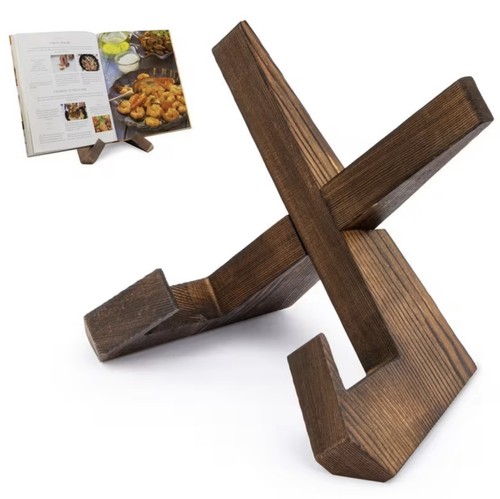 Kochbuchständer halter holz - halter,