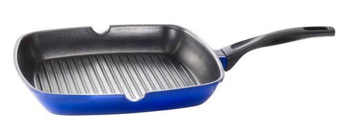 Kopf grillpfanne 28cm - kopf, aluguss