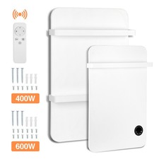 Infrarotheizung mit Handtuchhalter Heizgerät Thermostat Elektroheizung 400W/600W