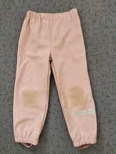 Topolino Mädchen Softshell-Hose mit Fleece, Gr.122, Rosa, trägerlos