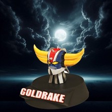 Goldrake Kopf Büste