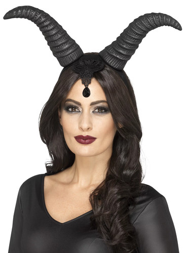 Schwarze dämonenhörner - dämonenhörner,