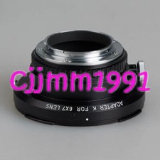 1PC USED   ADAPTER K FOR 6X7 LENS Adapter ring   #F22
