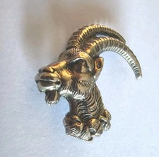 Trachten brosche steinbock - brosche,