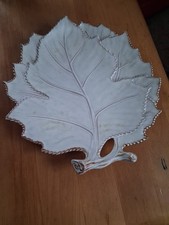 Schale Obstschale in Blattform