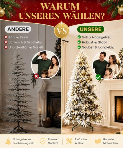 Künstlicher weihnachtsbaum - künstlicher,