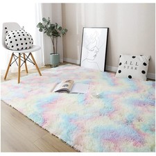 Teppich hochflor bunt - teppich,