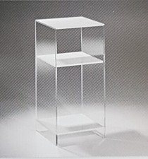 Regal konsole aus acrylglas - regal,