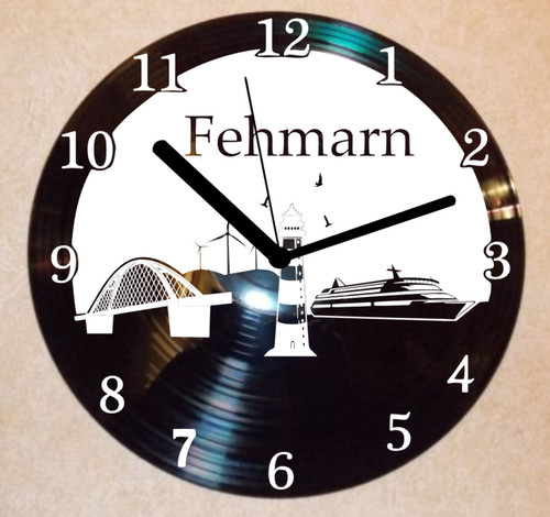 Fehmarn wanduhr - fehmarn,