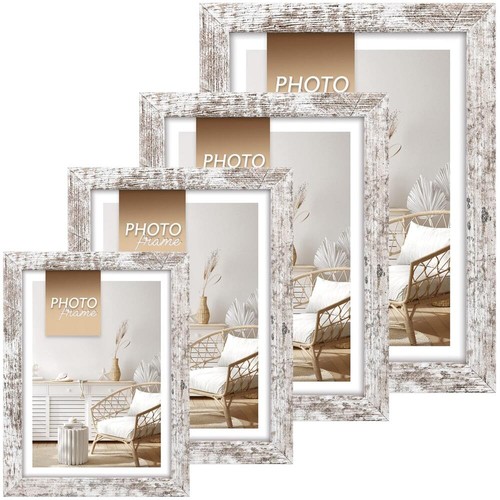 Holzbilderrahmen shabby look - holzbilderrahmen,
