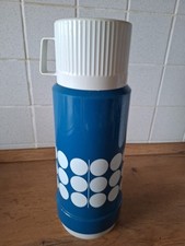 Rotpunkt Durotherm Isolierkanne Thermoskanne Glaskolben 1L Retro (Kü1)