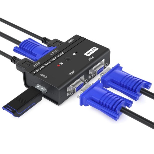 Kvm switch port vga - switch, 2