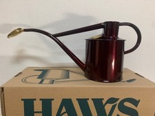 Haws englische Gießkanne Zimmergießkanne Dunkelrot Metallic - absolut selten! *2