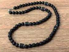 Herren 8 mm Naturstein Kette