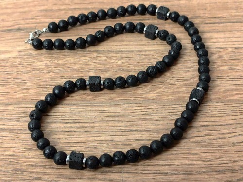 Herren naturstein kette - herren, 8