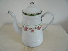 alte emaille Kanne Kaffeekanne