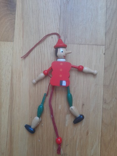 Holz hampelmann pinocchio - hampelmann,