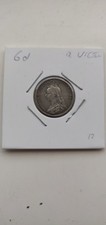 queen victoria 1887 sixpence