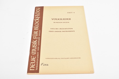 Volkslieder neuen sätzen - in,
