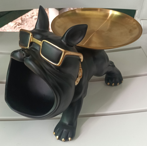 Bulldogge dekofigur hund - bulldogge,