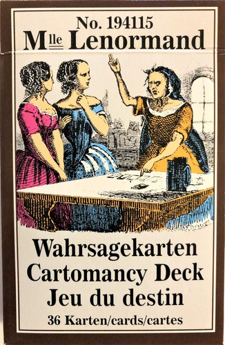 Wahrsagekarten mlle lenormand - wahrsagekarten,