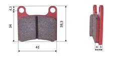Kart Bremsbelag,Bremsbeläge