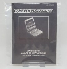 Nintendo Gameboy Advance SP - Bedienungsanleitung/Anleitung Booklet AGS-EUR (B)3