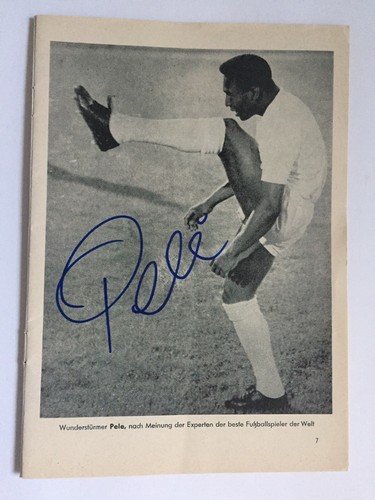 Pele signiert fußball hsv - hsv, fc