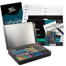 Kalligraphie-Stift "SIGNATURE" Set, 31 x hochwertige Schreibutensilien & Mehr