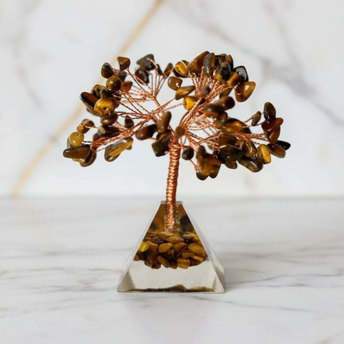 Tigerauge baum pyramide 9cm - tigerauge,