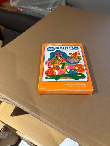 Intellivision mathe spaß - intellivision,