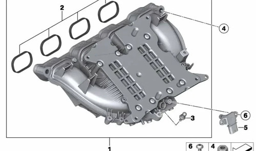 Original bmw sauganlage - bmw, 1er