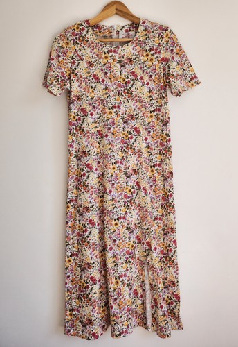 Langes kleid geblümt - langes,